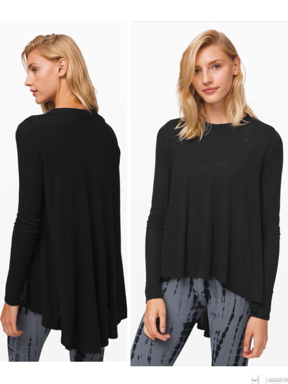 Lululemon Dare to Drape Long Sleeve Top